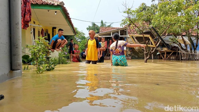 Kondisi banjir di Majalengka