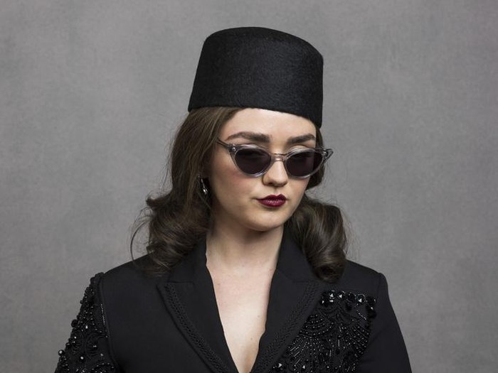 Maisie Williams berpose untuk mempromosikan serial televisi Apple TV+ 