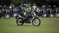Personel gabungan ini terdiri dari TNI, Polri, dan SKPD.
