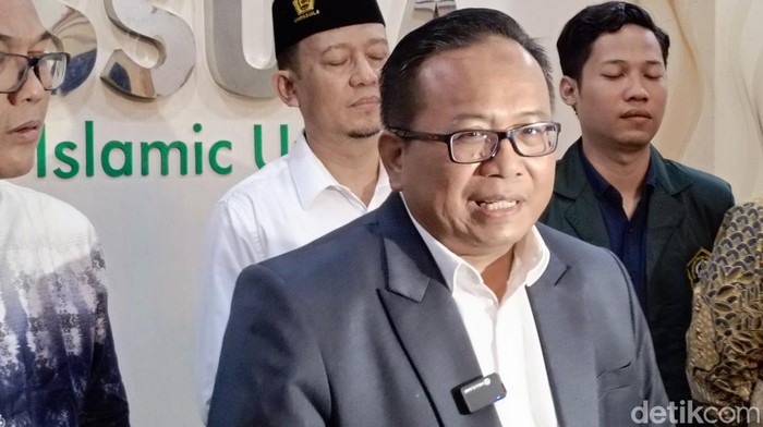 Rektor Universitas Islam Sultan Agung Semarang, Prof Gunarto pada Senin (12/2/2024).