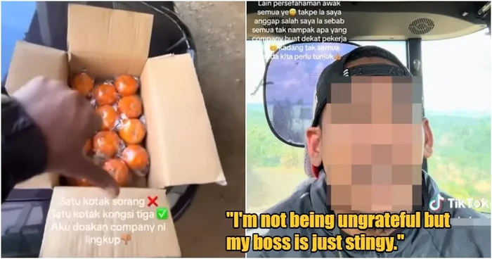 Pria Ini Ngomel karena Diberi 3 Jeruk Mandarin oleh Bosnya