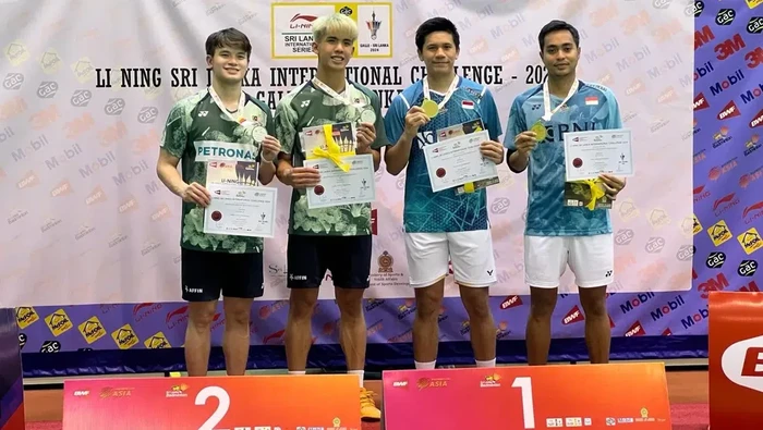 Rahmat/Yeremia juara di Sri Lanka