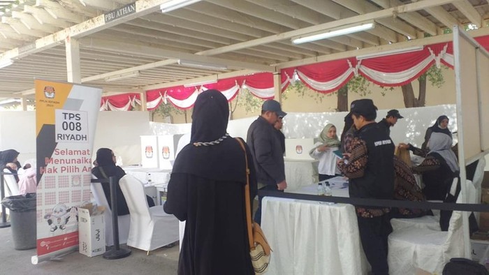 Situasi pencoblosan di Riyadh, Arab Saudi (dok. Ist)