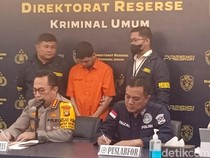 YA Tersangka Pembunuhan Anak Tamara Tyasmara Tertunduk saat Dirilis Polisi