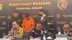 YA Tersangka Pembunuhan Anak Tamara Tyasmara Tertunduk saat Dirilis Polisi