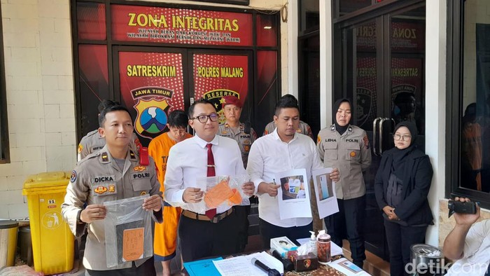 Tersangka pembunuhan Dayang Santi di Malang