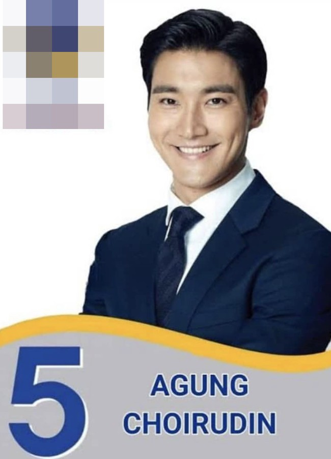 Sering bolak-balik Indonesia, siapa sangka Choi Siwon berniat jadi caleg? Bayangin balihonya bertebaran di Jakarta. Foto: dok. Instagram @kpopners_