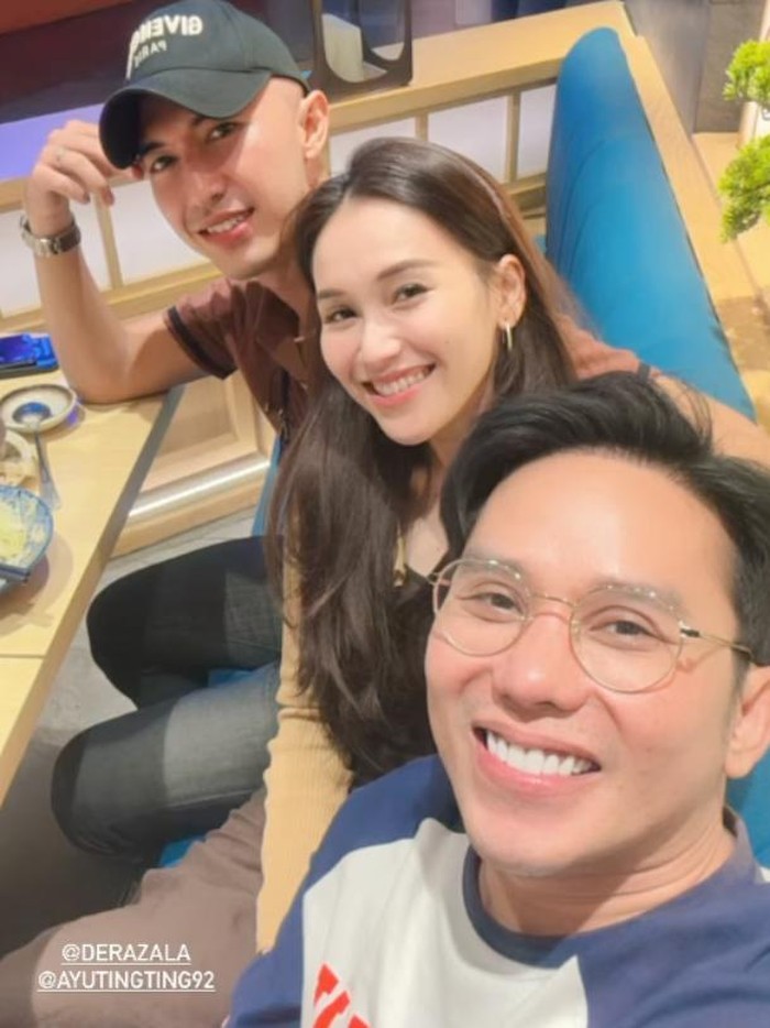 kebersamaan ayu ting ting dengan muhammad fardhana