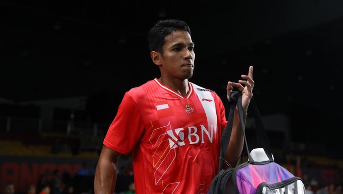 Chico Aura Dwi Wardoyo di Badminton Asia Team Championships 2024