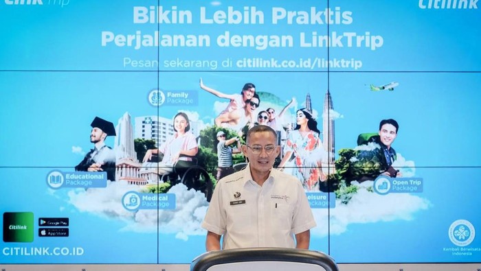 Citilink-Kemberin luncurkan paket wisata LinkTrip