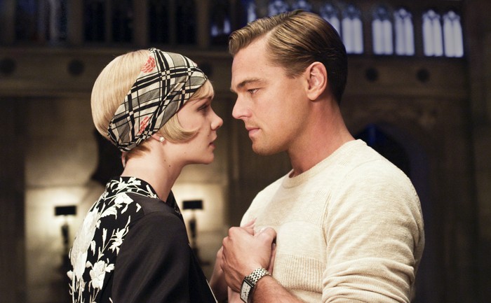 CAREY MULLIGAN as Daisy Buchanan and LEONARDO DICAPRIO as Jay Gatsby  in Warner Bros. Pictures’ and Village Roadshow Pictures’ drama “THE GREAT GATSBY,” a Warner Bros. Pictures release.