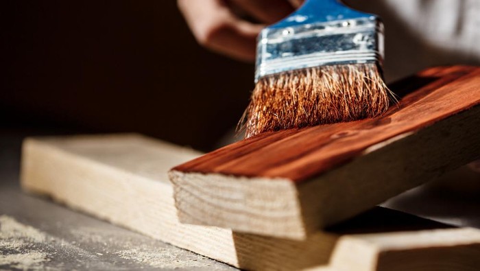 Cat kayu, finishing kayu.
