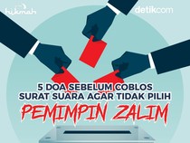 5 Doa sebelum Coblos Surat Suara agar Tidak Pilih Pemimpin Zalim