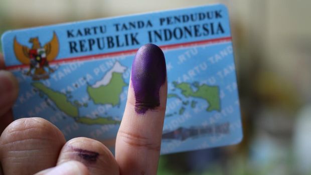 ilustrasi nyoblos pemilu