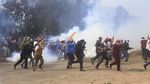 Gas Air Mata Warnai Demo Ribuan Petani di India