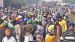 Gas Air Mata Warnai Demo Ribuan Petani di India