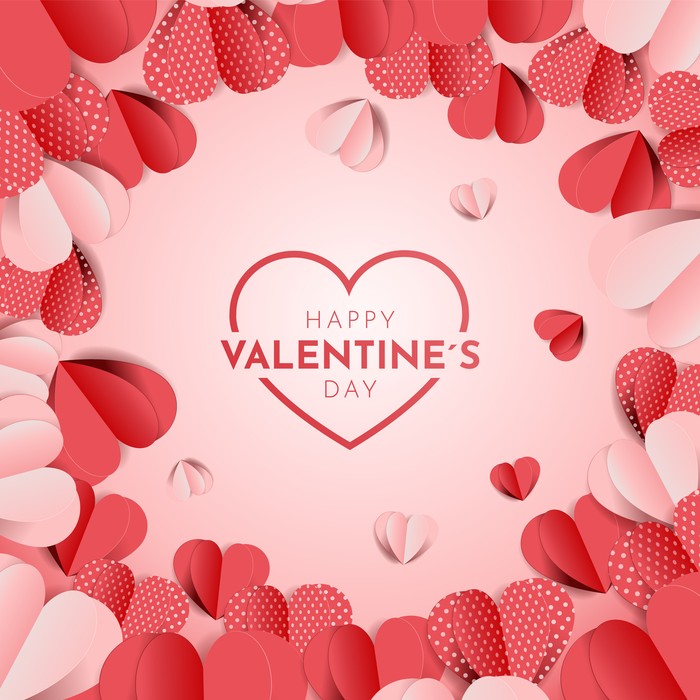Kartu Ucapan Valentine Day
