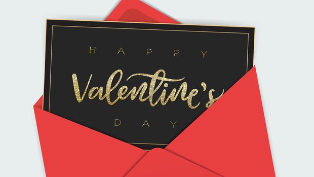 Kartu Ucapan Valentine Day