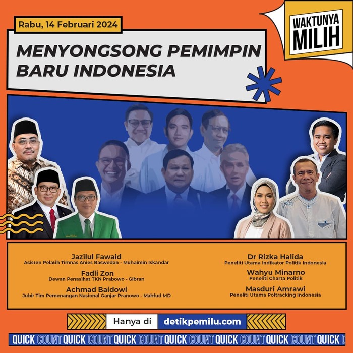 Live Streaming Menyongsong Pemimpin Baru Indonesia