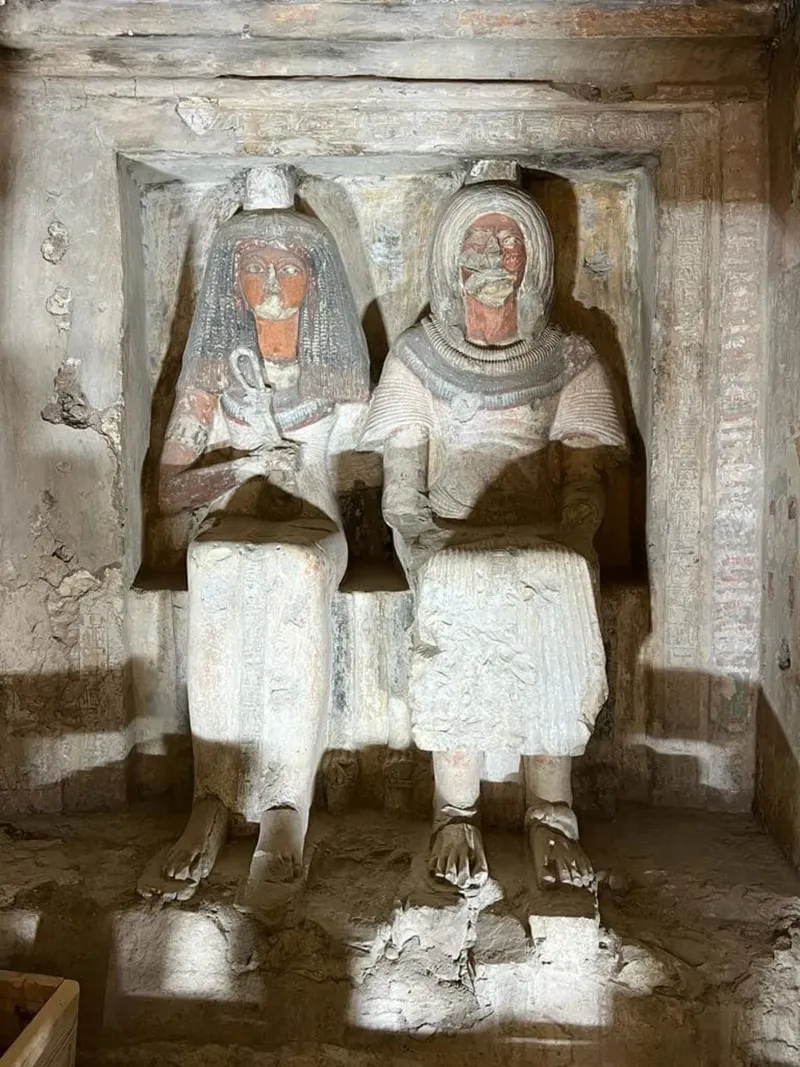 Makam Neferhotep usai direnovasi 20 tahunan