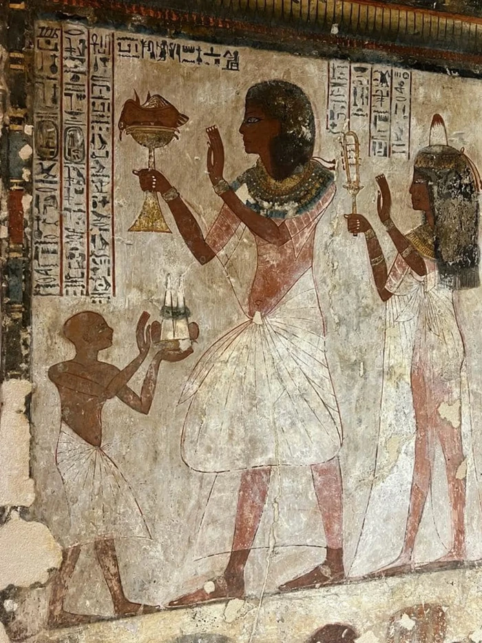 Makam Neferhotep usai direnovasi 20 tahunan