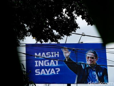 Masa Tenang Pemilu, Baliho SBY Masih Ingat Saya? Mejeng di Jaksel