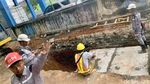 Mengular Setiap Hari di Jl TB Simatupang Gegara Proyek Kolam Retensi