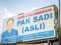 Pak Sadi, Pendiri Soto Ayam Ambengan yang Melegenda Meninggal Dunia