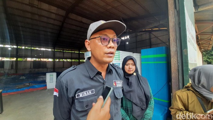 Ketua Bawaslu Kudus Moh Wahibul Minan ditemui di Kudus, Selasa (13/2/2024).