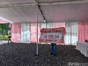 TPS Gibran Nyoblos Usung Tema Valentine, Bakal Bagikan Cokelat