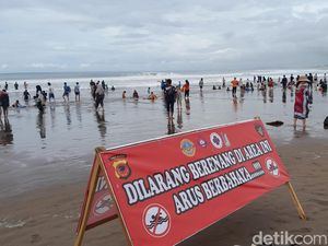 Berenang di Zona Terlarang, Pemuda Tewas Tenggelam di Pangandaran