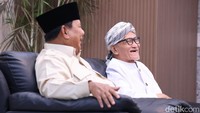 Prabowo adalah satu-satunya calon Presiden yang sowan dan ditemui langsung oleh Rais Aam/Foto: Istimewa For detikjatim