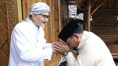 Prabowo Dapat Doa Khusus Rais Aam PBNU KH Miftachul Ahyar