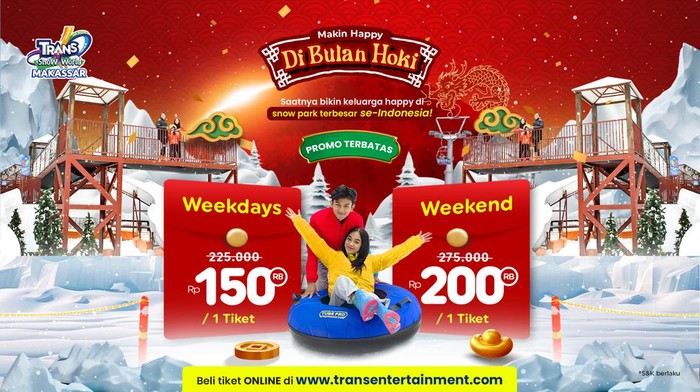Promo Trans Snow World Makassar