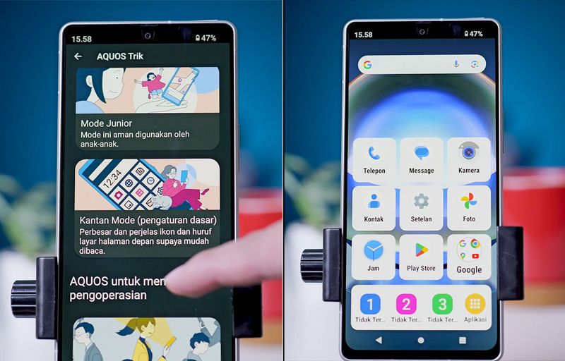 review kamera Sharp Aquos R8s