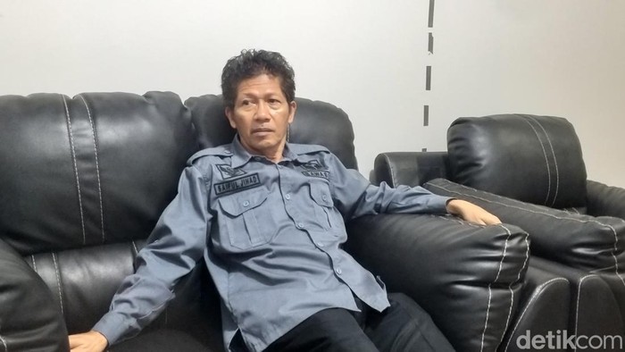 Anggota Bawaslu Sulsel Saiful Jihad saat ditemui detikSulsel di kantornya, Jalan AP Pettarani, Selasa (13/2/2024).