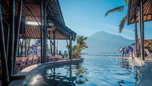 Keindahan panorama Toya Devasya di Kintamani, Bangli.