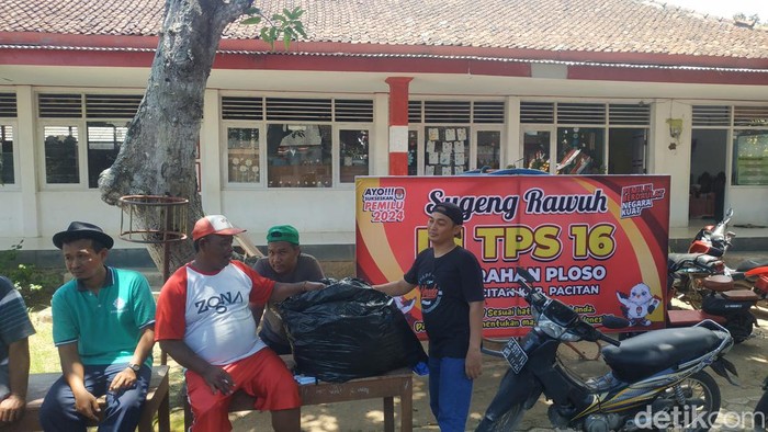 TPS tempat SBY nyoblos Pemilu 2024 bareng Ibas dan Aliya di Pacitan.