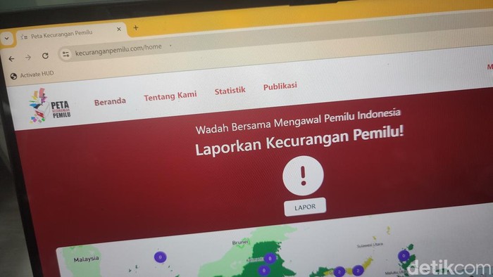 Website kecuranganpemilu.com Untuk Melaporkan Kecurangan Pemilu