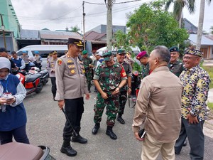 Polres Tarakan Pastikan Penghitungan Suara Pemilu 2024 Berjalan Aman