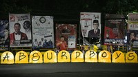 Ribuan wajah calon legislatif seperti sedang berebut tempat untuk mengobral citranya lewat medium alat peraga kampanye (APK).