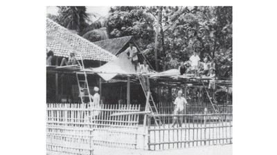 Potret Jadul Bangunan TPS Pemilu Pertama Tahun 1955