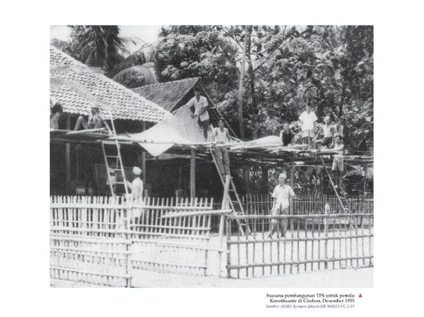 Potret Jadul Bangunan TPS Pemilu Pertama Tahun 1955