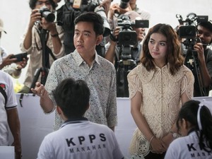 Respons Gibran Usai Unggul Quick Count Pilpres Litbang Kompas dkk