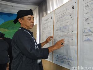 Prabowo-Gibran Menang Telak di TPS Pacitan Tempat SBY Mencoblos