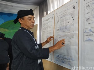 Prabowo-Gibran Menang Telak di TPS Pacitan Tempat SBY Mencoblos