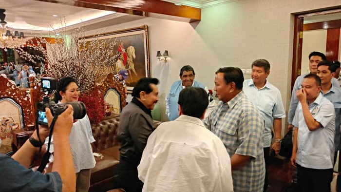 Hendropriyono dan Prabowo Subianto. (dok. istimewa).