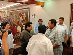 Hendropriyono ke Kertanegara Beri Selamat Prabowo yang Unggul Quick Count