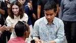 Giliran Gibran Nyoblos di TPS 34 Manahan Solo