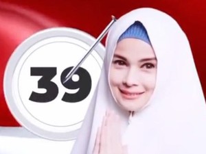 Penampilan Jihan Fahira yang Bikin Pangling di Kertas Suara Pemilu 2024